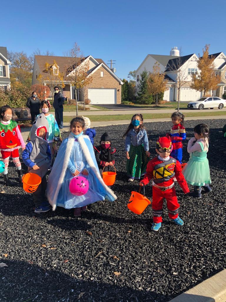 Halloween celebration at The Arbor Montessori School